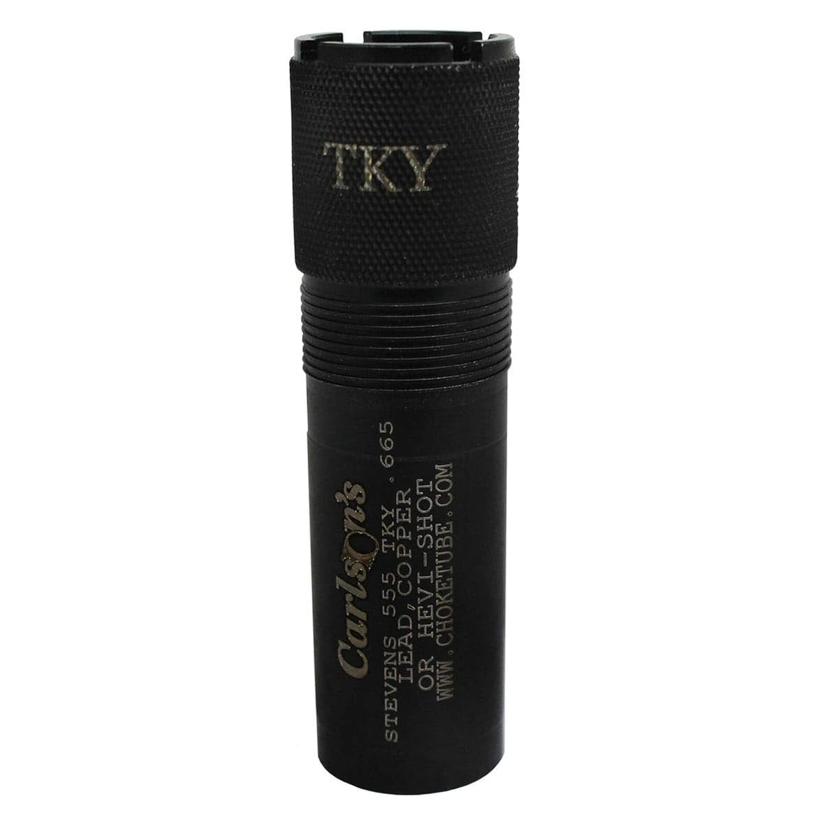 Carlson's Extended Turkey choke for Stevens 555 enhances turkey hunting patterns