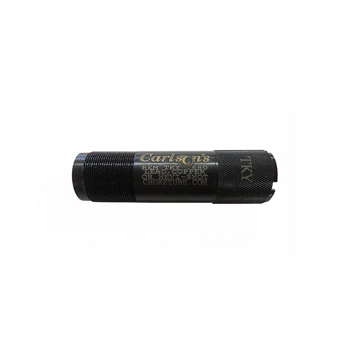 Carlson's Extended Turkey Choke Tube for Remington 12ga improves turkey-hunt pattern density