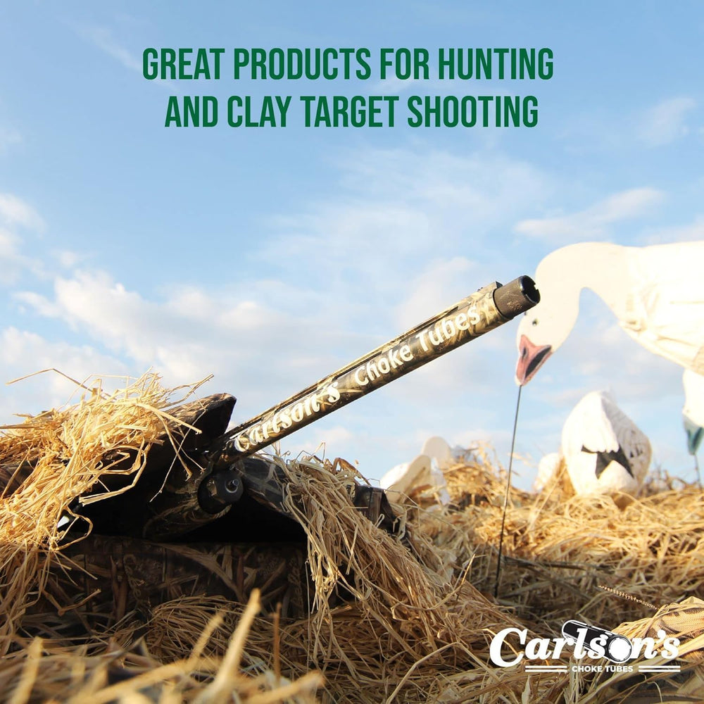 Carlson's TSS turkey choke for 20 gauge enhances long-range pattern stability.