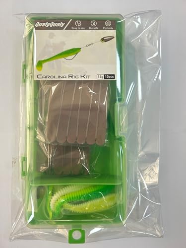 Saltwater and freshwater ready Carolina rig kit