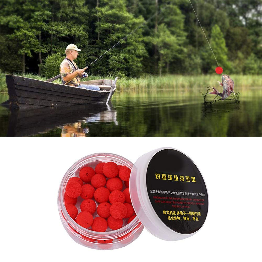 Carp boilies 12mm foam-up soft pellets side view