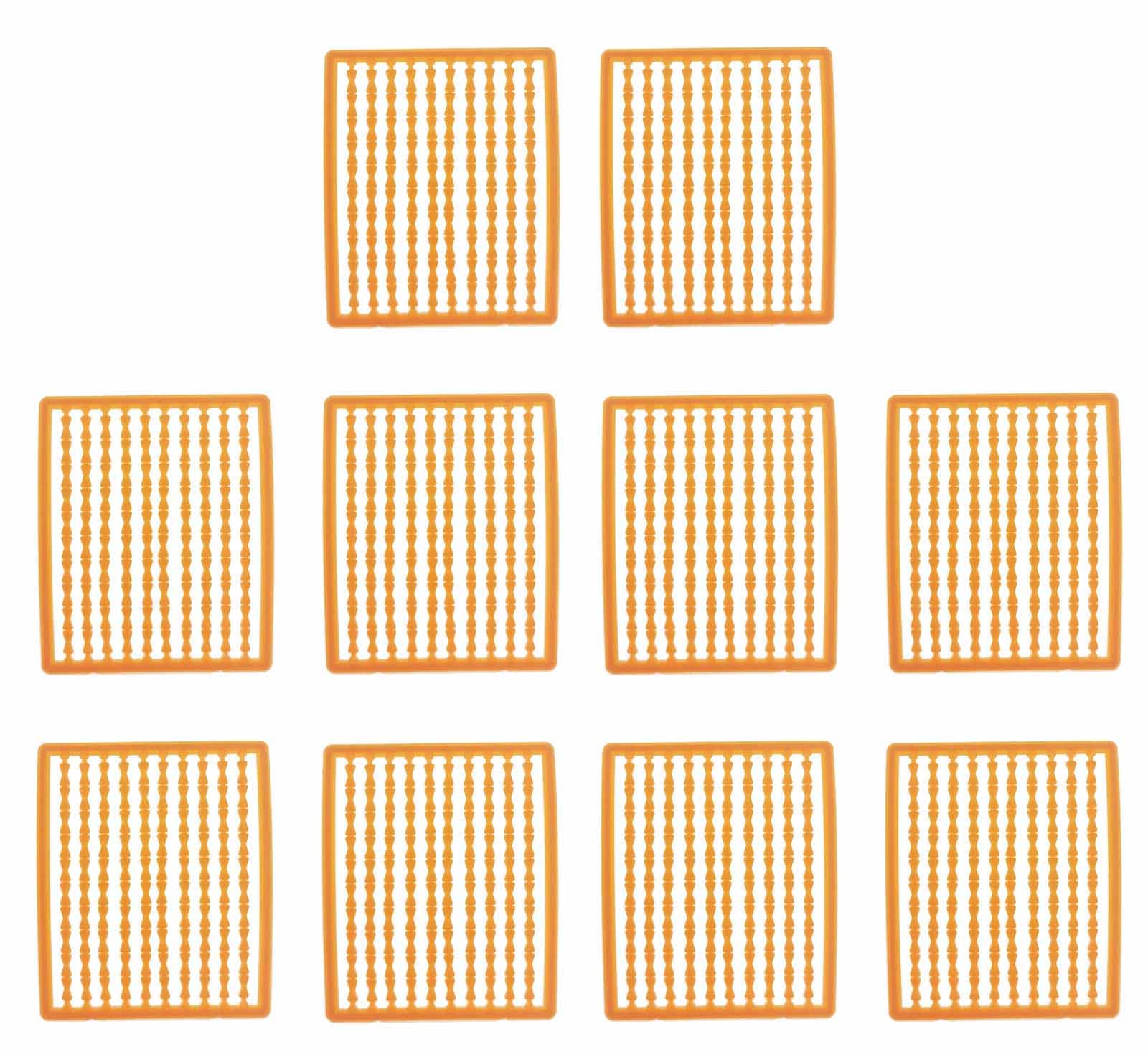 Orange Boilie Stops for Carp Fishing - 1000pcs, product overview