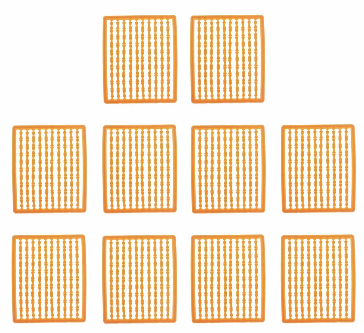 Orange Boilie Stops for Carp Fishing - 1000pcs, product overview