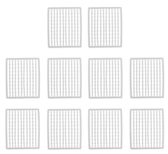 White 1000-piece Boilie Stops for Carp Hair Rig