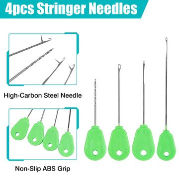 High carbon steel carp hooks with teflon coating