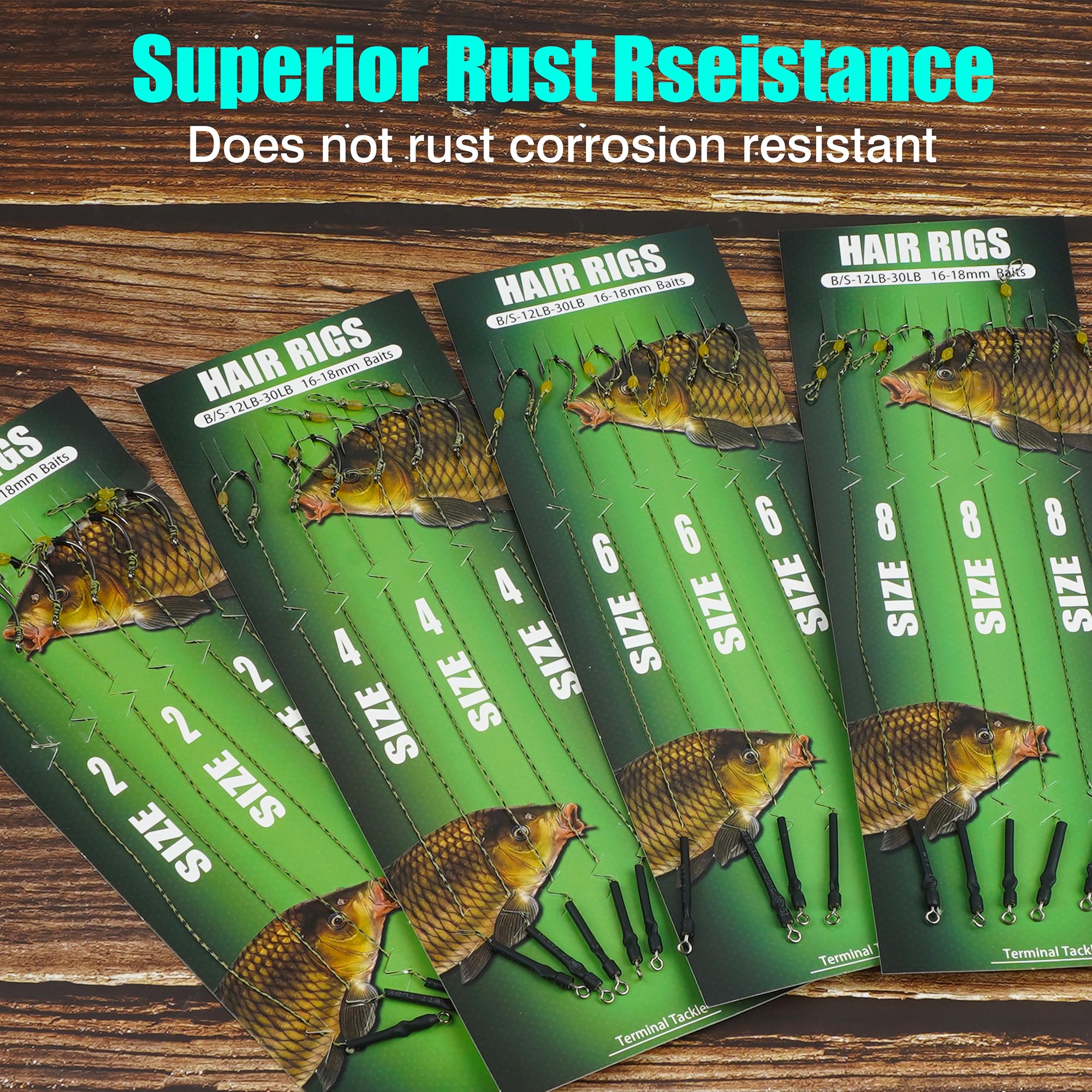 Suitable for freshwater and saltwater carp fishing with boilies