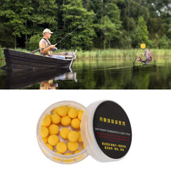 Floating foam lures and buoyant pellets for carp fishing