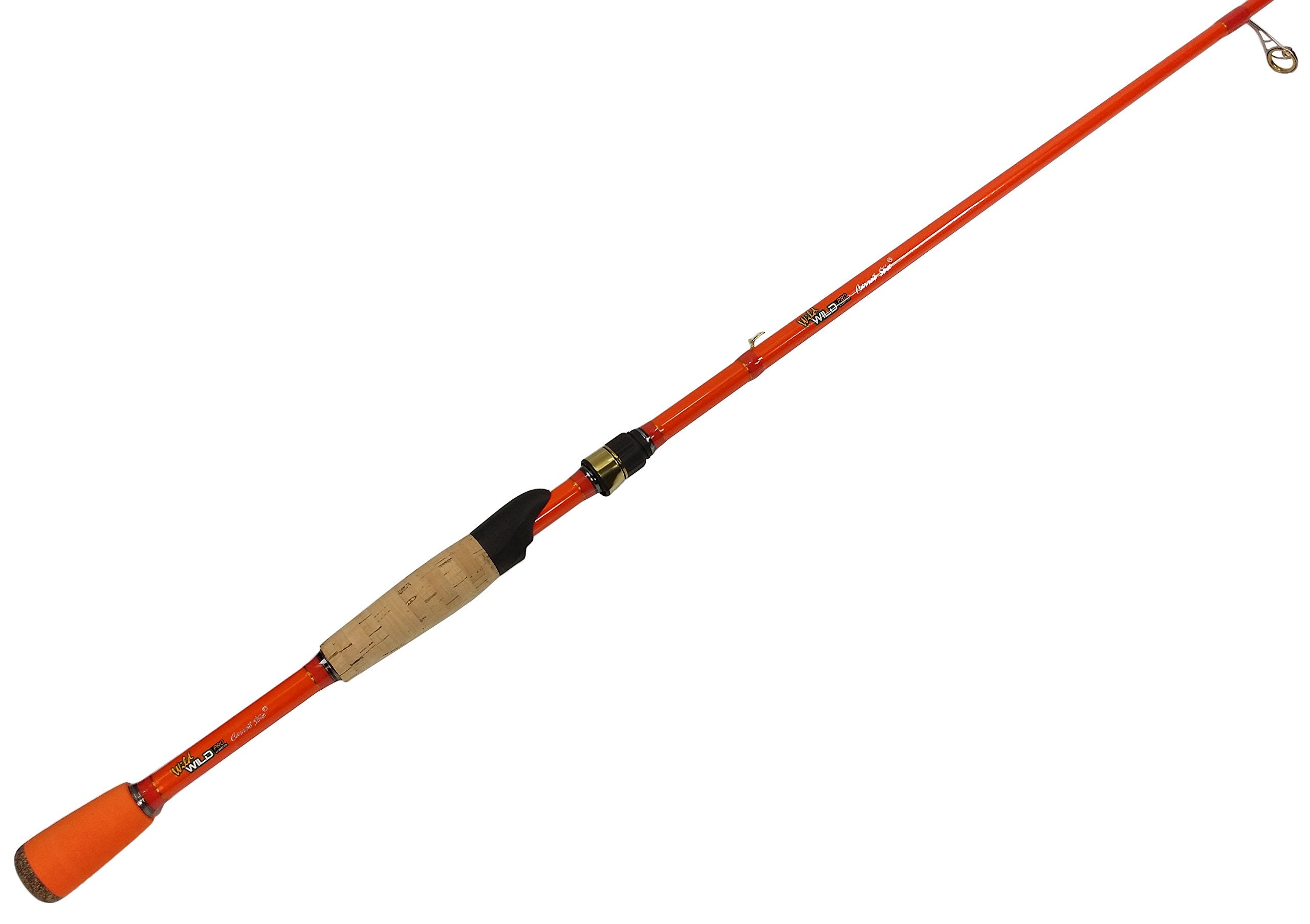 Carrot Stix Grade 4A cork handle with orange metallic finish for premium grip and comfort