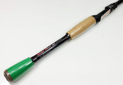 Carrot Stix Wild Wild Black 6 ft 7 in rod with Micro Wave guides enhances casting control.