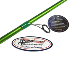 Carrot Stix Wild Wild Green Pro guides close-up showing Atlas 316SS frame durability.