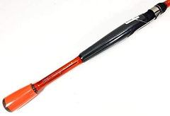 Carrot Stix Wild Wild Orange graphite spinning rod with fast action for versatile freshwater fishing.