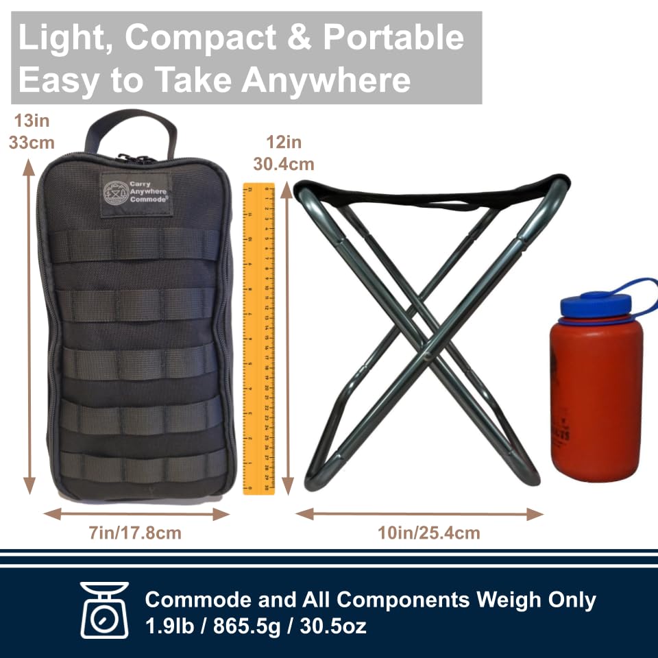 Carry Anywhere Commode potty-training-friendly option for toddlers during outdoor adventures.