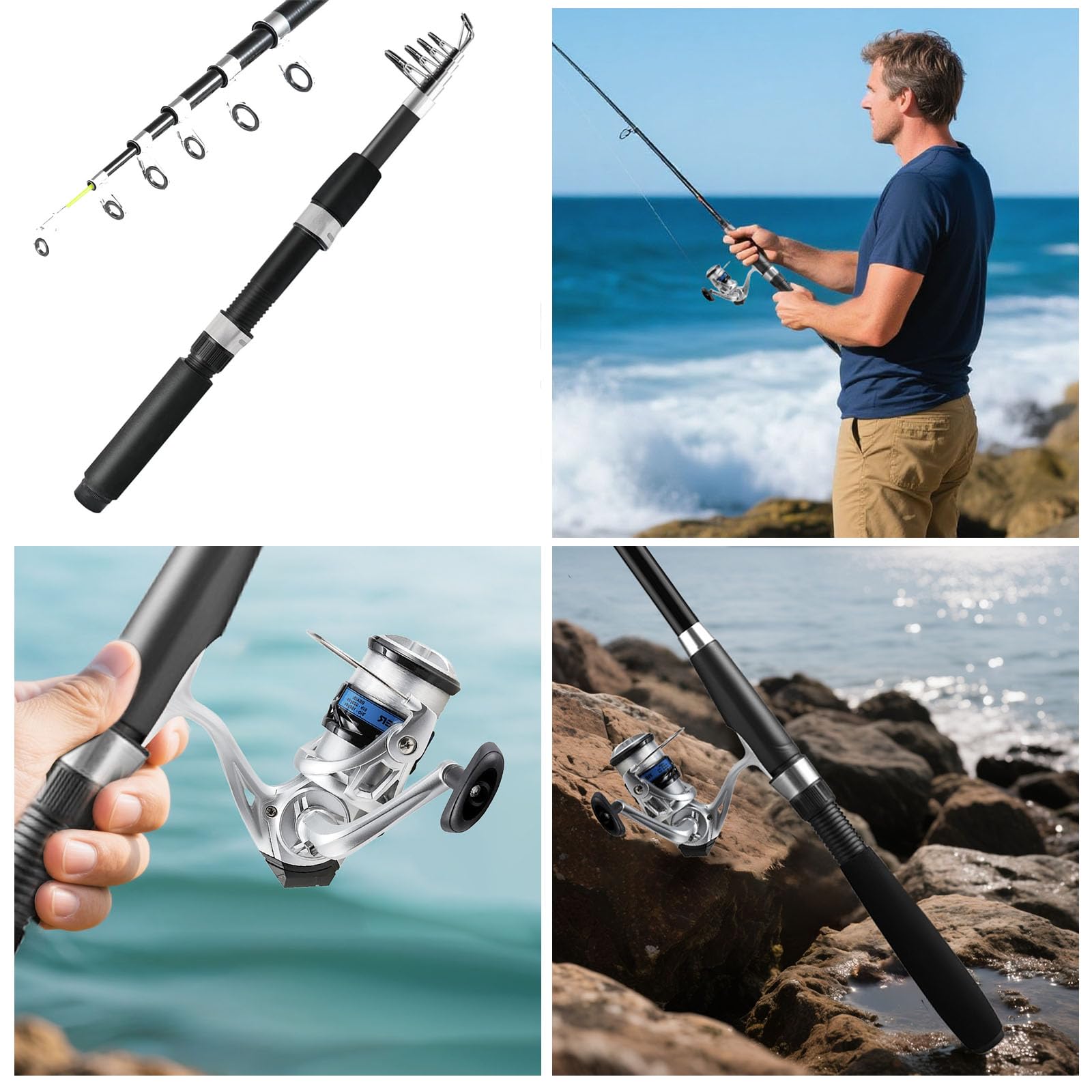 Durable carrying bag with lures and hooks