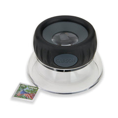 Carson LumiLoupe Plus 1-inch lens provides crisp, distortion-free magnification.
