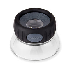 Carson LumiLoupe Plus 10.5x dual-lens focus reveals tiny details for precise inspection.