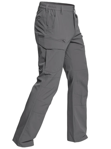 CARWORNIC men's lightweight tactical hiking pants showing water-resistant flex and cargo pockets for outdoors