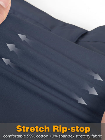 CARWORNIC men's stretch tactical pants hidden inner pocket for phone