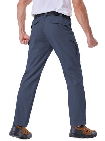 CARWORNIC men's stretch tactical pants triangle-ring loop for keys