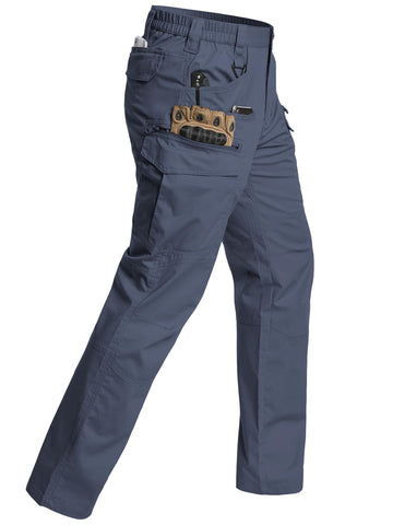 CARWORNIC men's stretch tactical pants water-resistant fabric keeps you dry during light showers