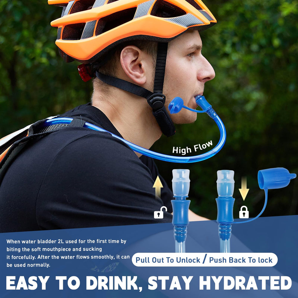 CasaCulina hydration bladder fits standard hydration backpacks for cycling and hiking.