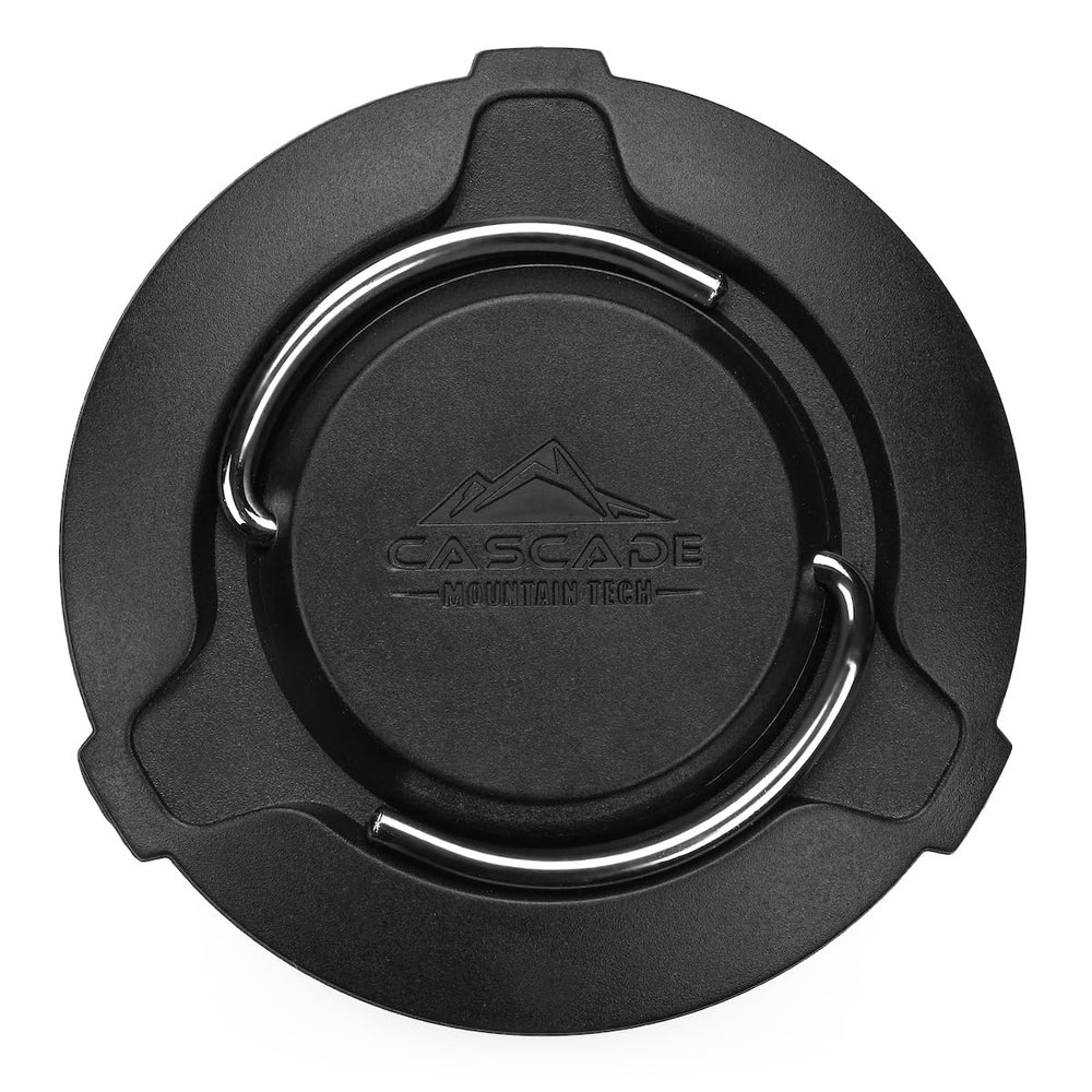 Cascade Mountain Tech lantern fits in compact hiking pack.