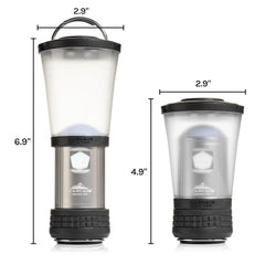 Cascade Mountain Tech lantern hanging clip ready for hands-free use.