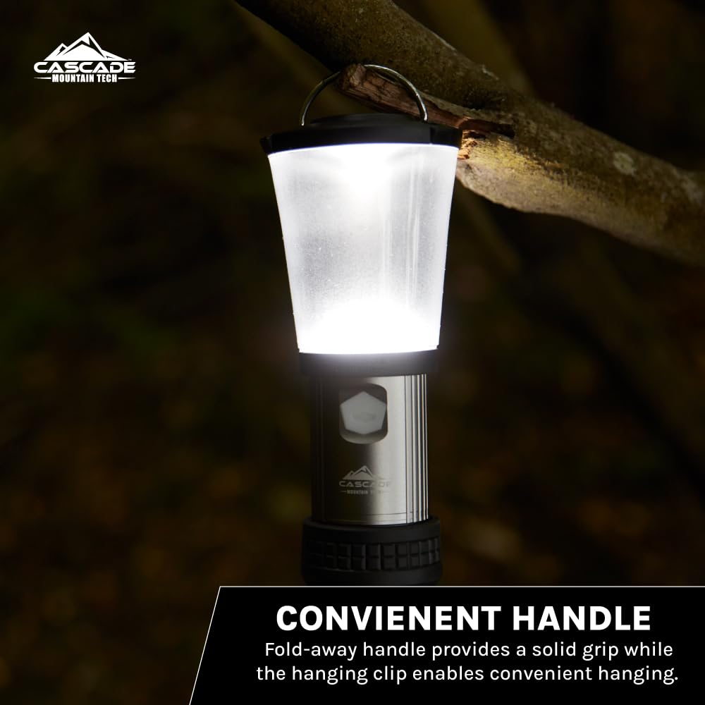 Cascade Mountain Tech lantern tested for impact resistance.