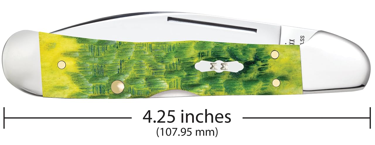 Case CopperLock pocket knife showing locking Wharncliffe blade for outdoor tasks.