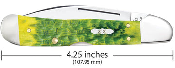 Case CopperLock pocket knife showing locking Wharncliffe blade for outdoor tasks.