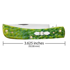 Close-up of the skinner blade on the Case XX SOD BUSTER JR for precise slicing tasks.