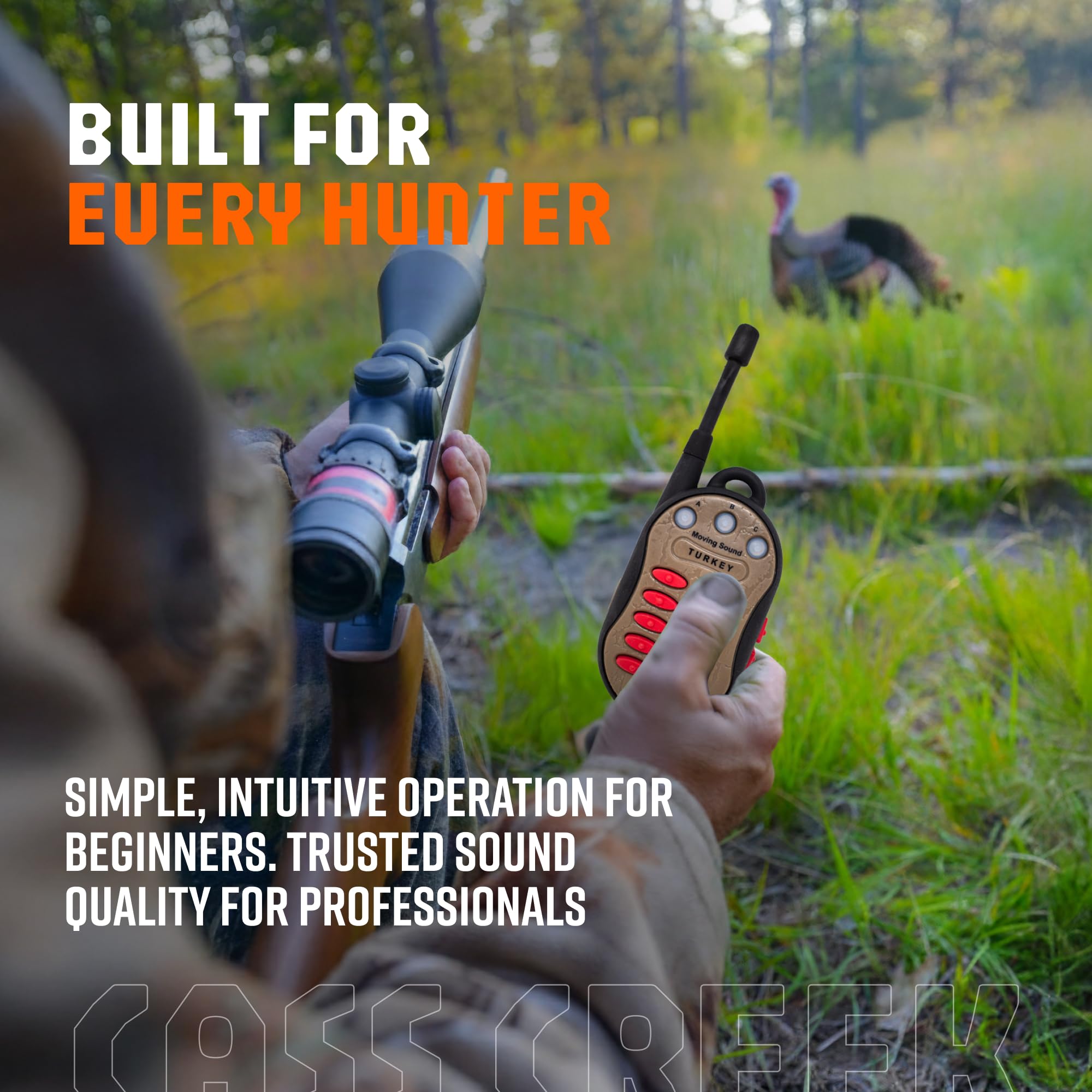 Cass Creek Nomad field-ready build withstands weather and wear.