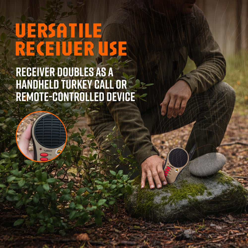 Cass Creek Nomad cluck call mimics hen chatter for recruitment.