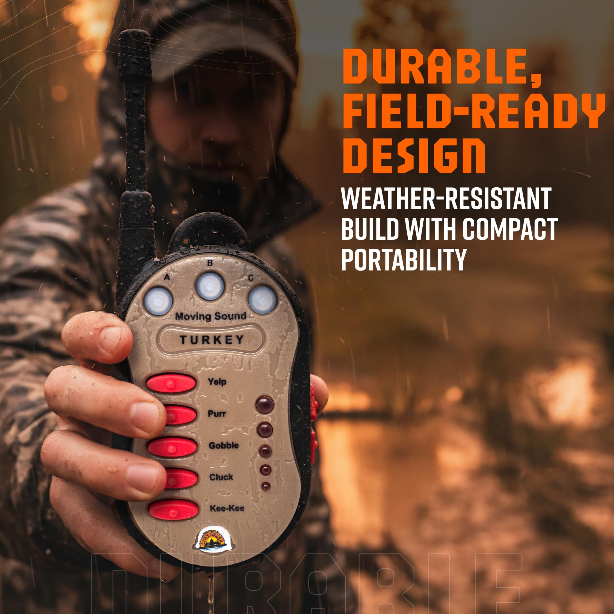 Cass Creek Nomad gobble calls to signal mature toms from a distance.
