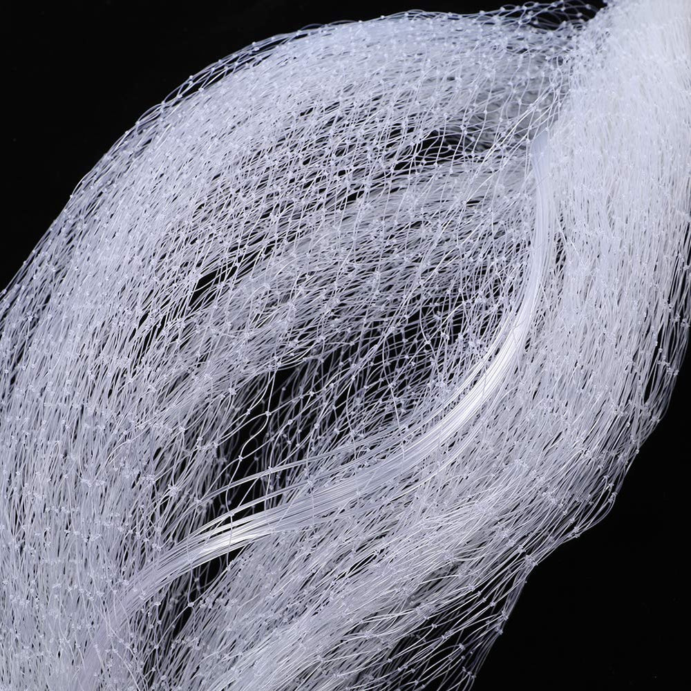 Bait fishing cast net at sea