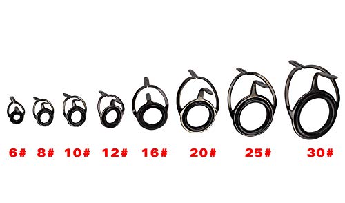 Casting fishing rod eyelets replacement kit