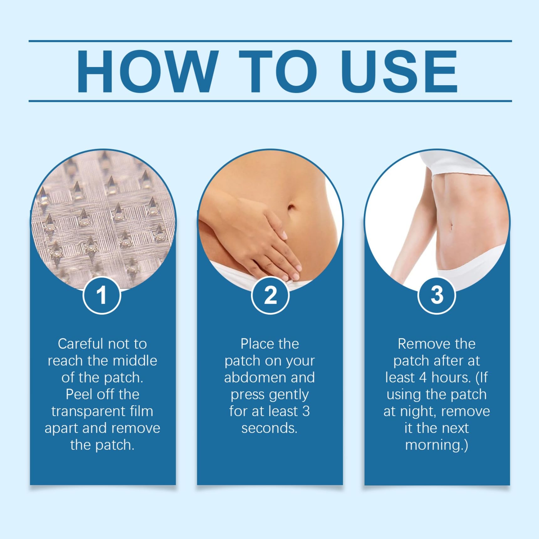Castrap Body Care Patch ideal for waist and thighs under outfits