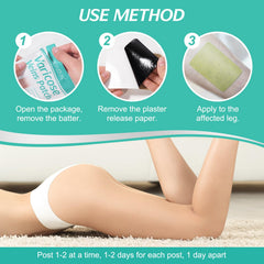 Castrap shoulder-relief patch reduces shoulder strain during activity.