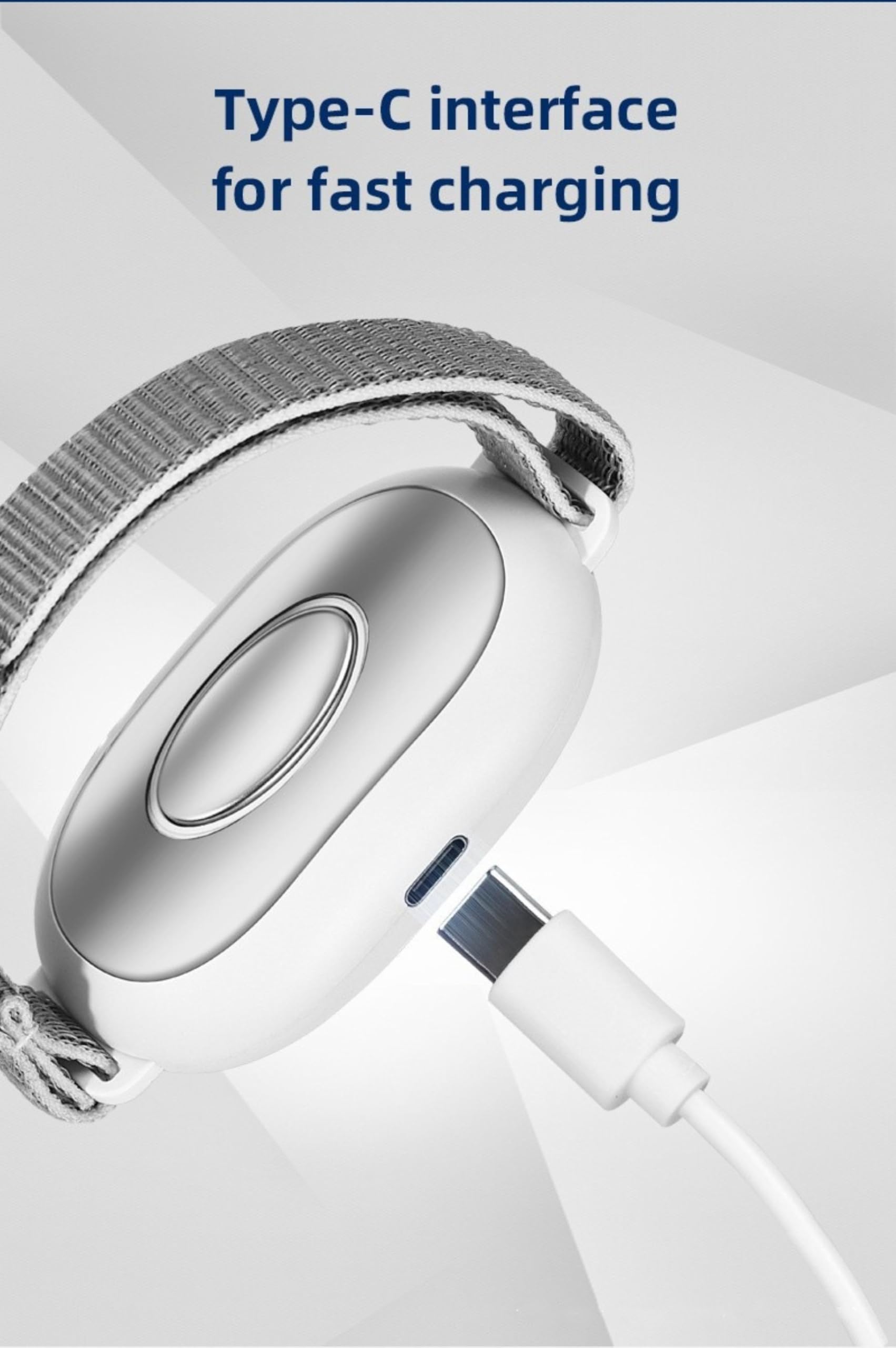 Castrap Sleep Aid Device includes USB-C cable and quick start guide.