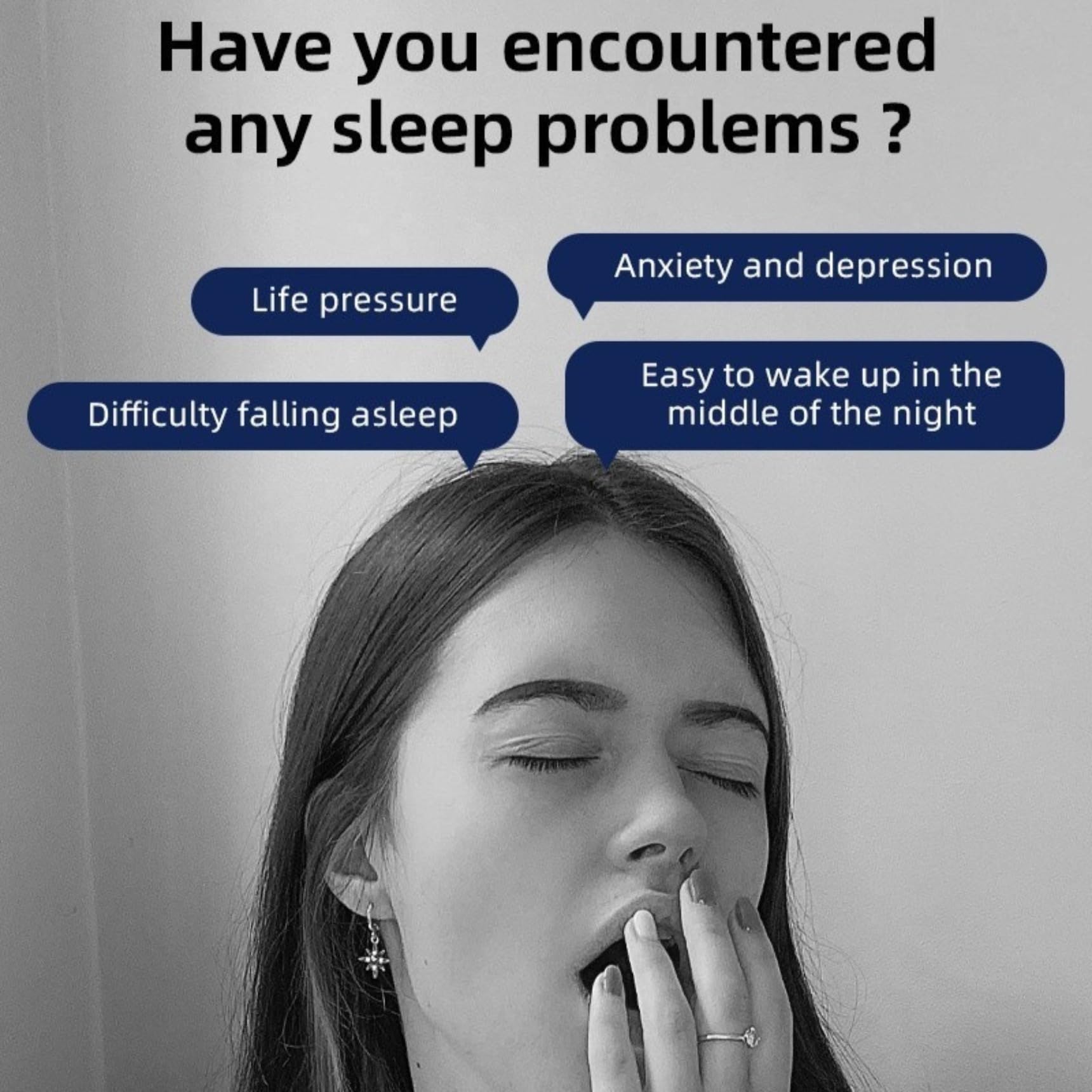 Castrap Sleep Aid Device palm-hold design makes operation simple.