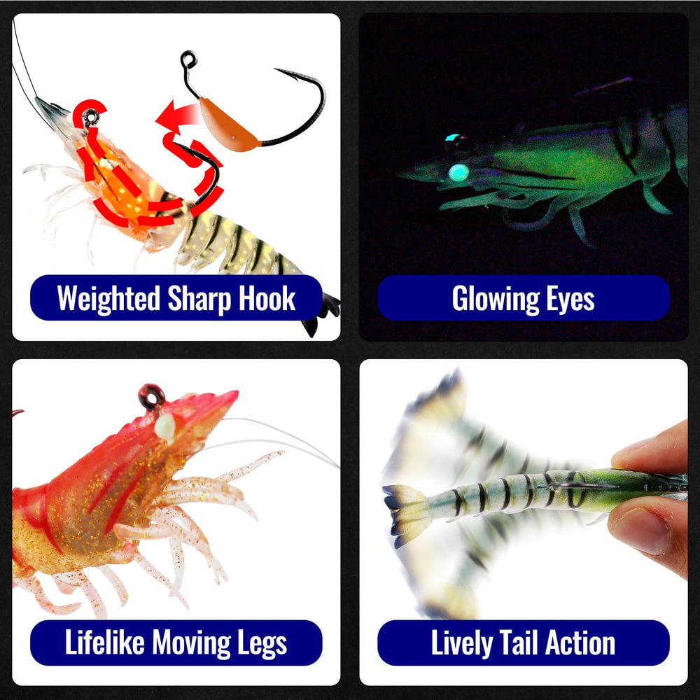 Durable silicone body with pre-rigged jig hook