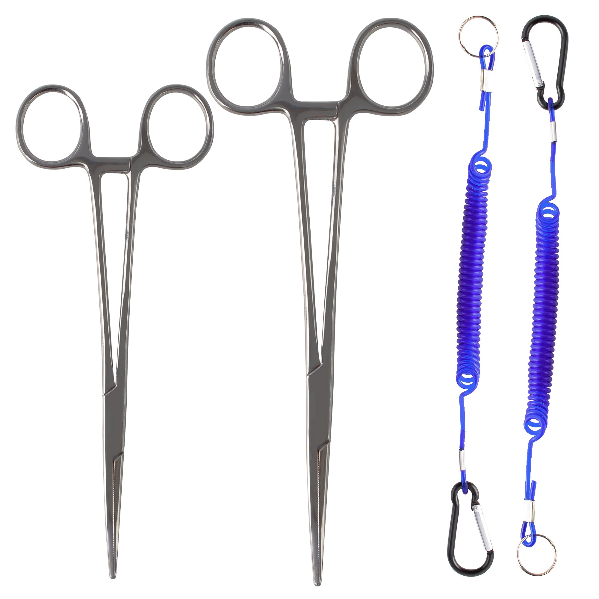 CASTSTRIKE all-in-one fishing tool kit with forceps, scissors, reel and lanyard