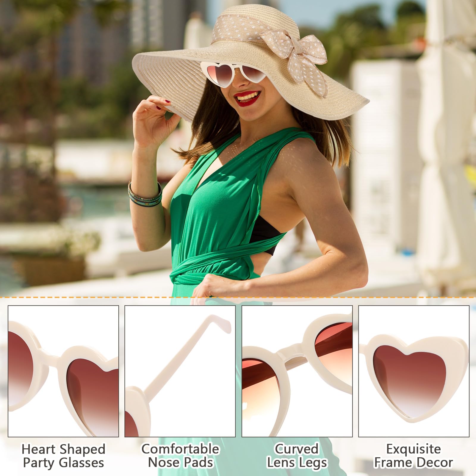Durable PU hat clip for travel