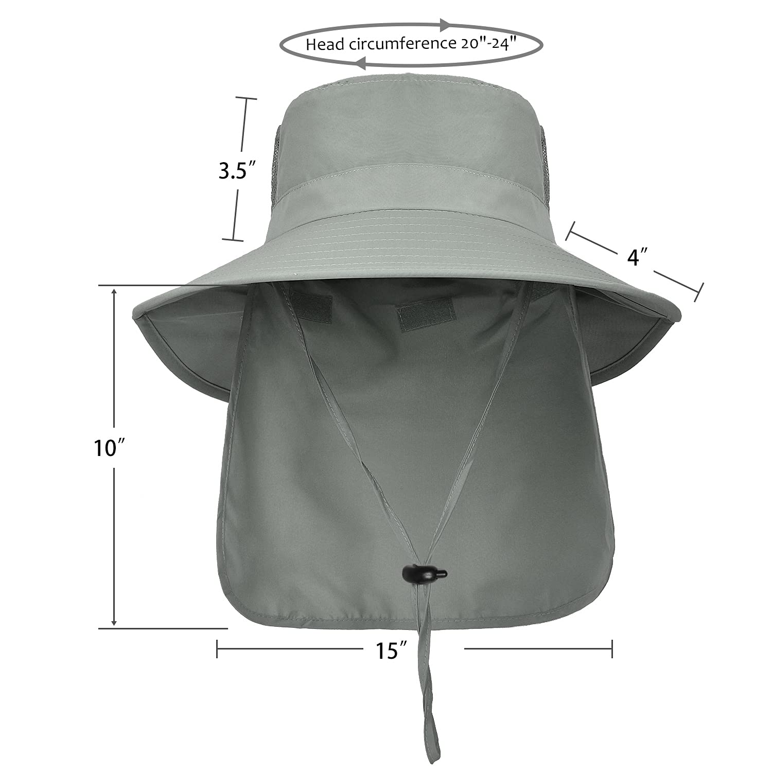 Lightweight, breathable Catalonia Sun Hat on model