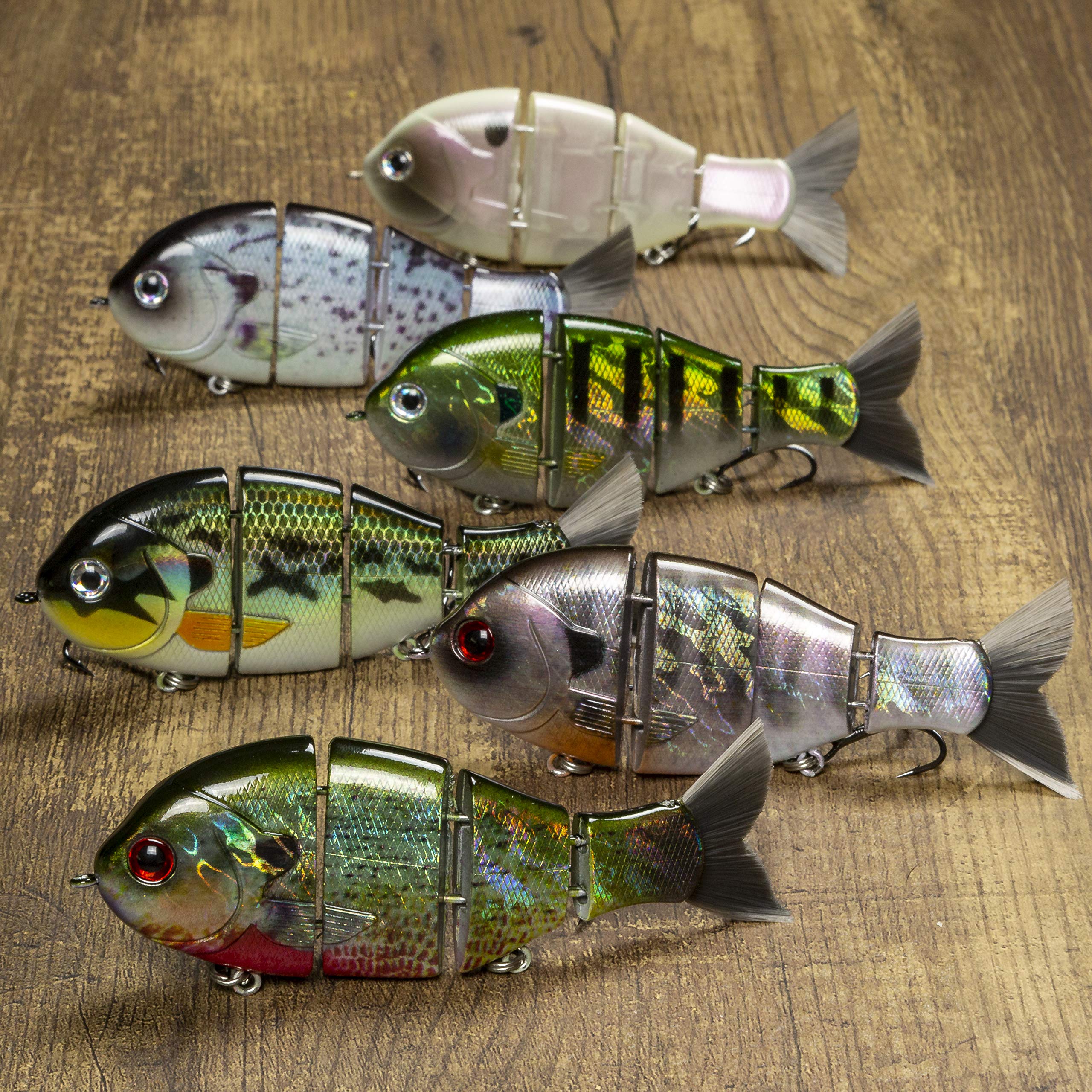 Catch Co Baby Bull Gill 3.75 inch swimming motion during retrieval.