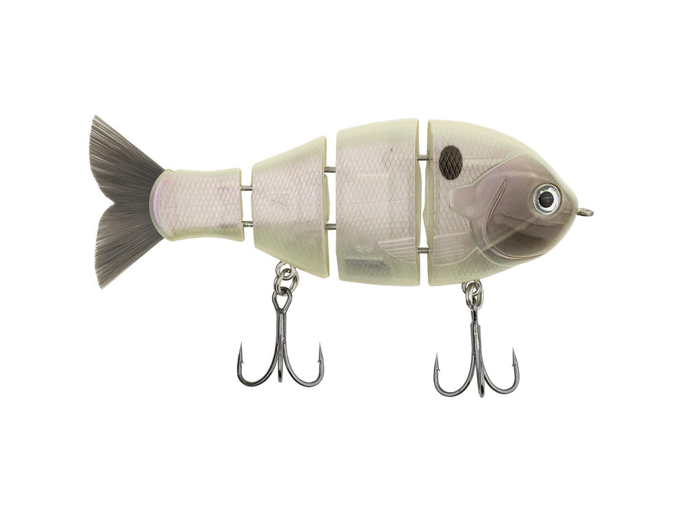 Catch Co Baby Bull Gill Swimbait close-up shows lifelike bluegill form for versatile freshwater fishing