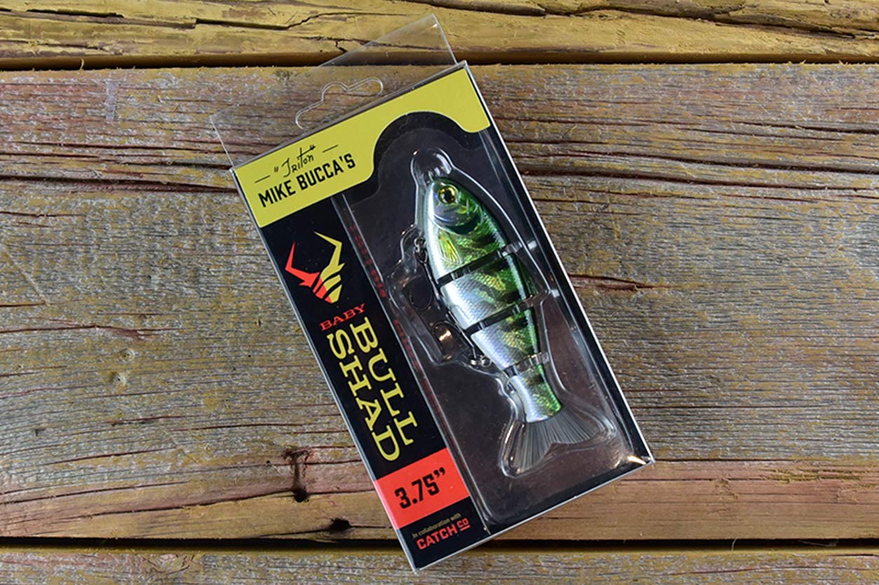 Catch Co Baby Bull Shad bluegill side profile highlighting compact size