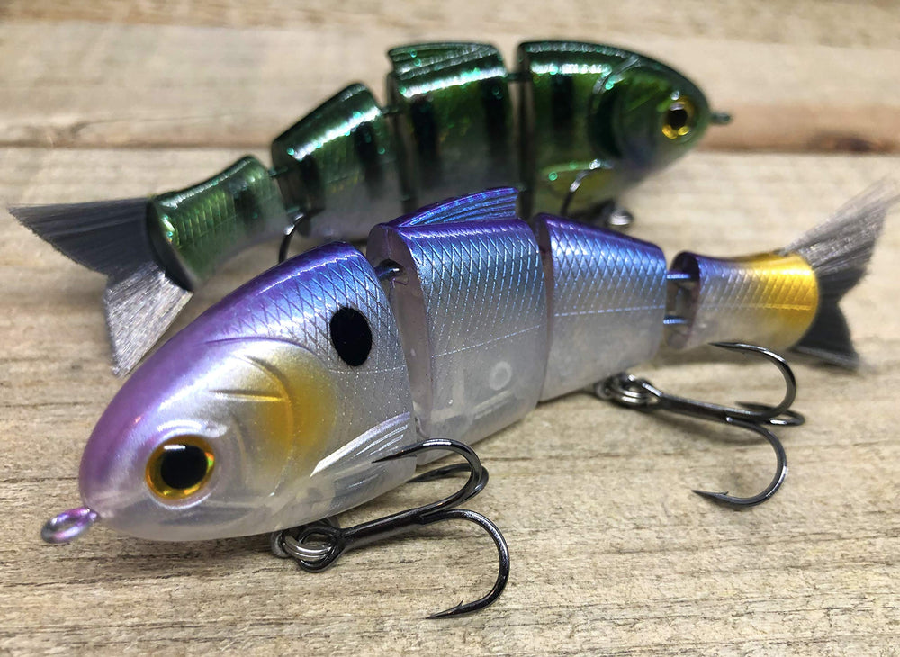 Catch Co Baby Bull Shad swimbait packaging shows collaboration with Mike Bucca