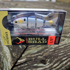 Catch Co Mike Bucca Baby Bull Shad size comparison shows compact profile.