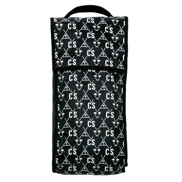 Catch Surf Surf Rack Single Black padded holders protect boards during transit.