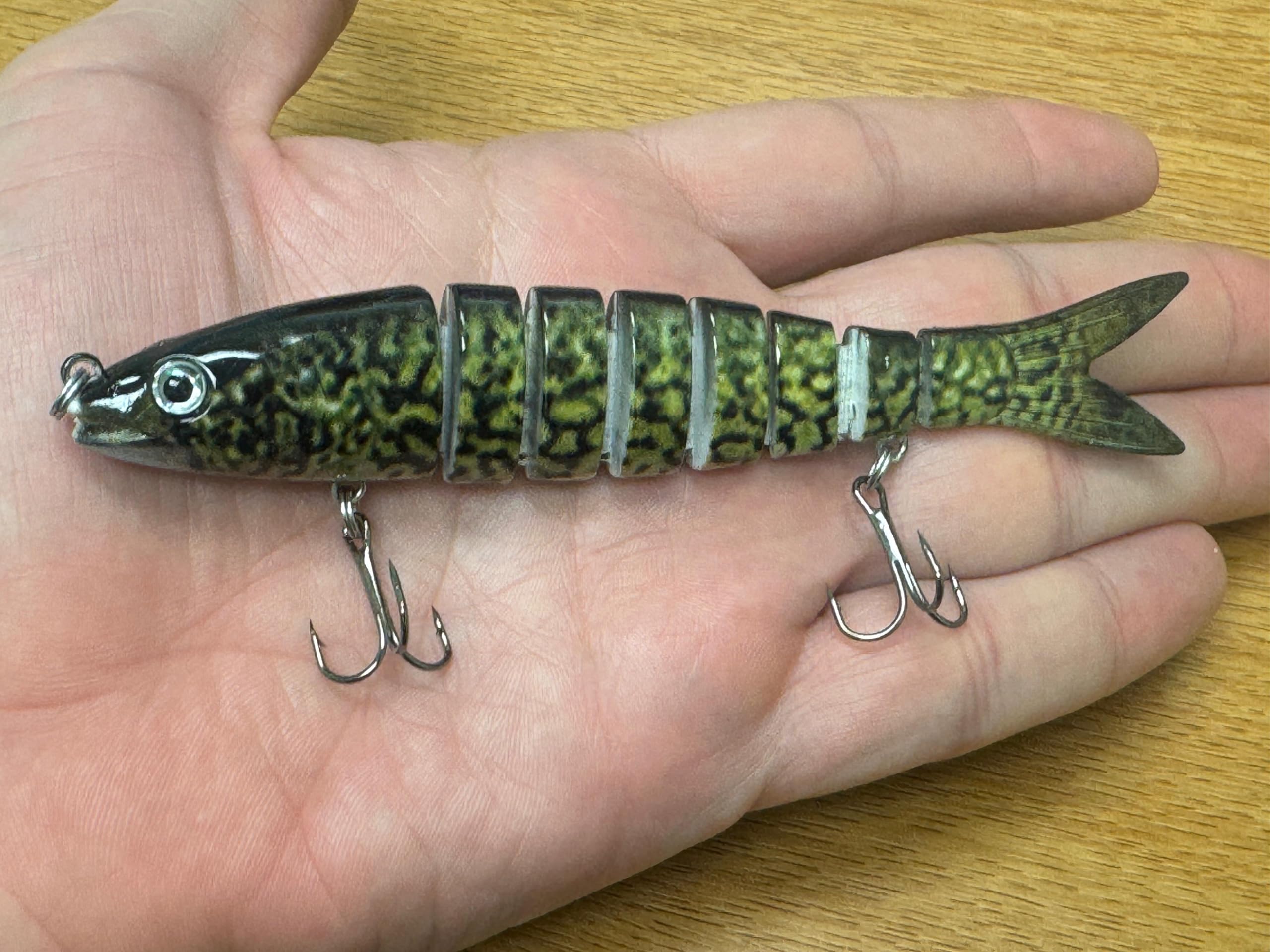 Three color variations for river, lake, and pond fishing